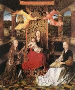 Master of Hoogstraeten, Madonna and Child with Sts Catherine and Barbara